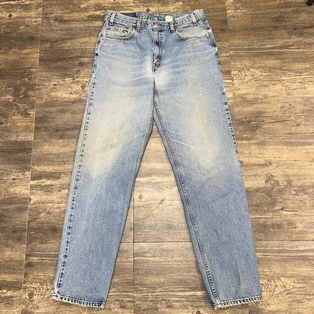 Vintage‎ Distressed Levi's 550 Denim Jeans Men Size 36x36 90s Relaxed Fit 1999